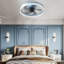 Ventilateurs de plafond à intensité variable avec lumières Installation à DEL à intensité variable de ventilateurs de plafond minces et modernes-92951171