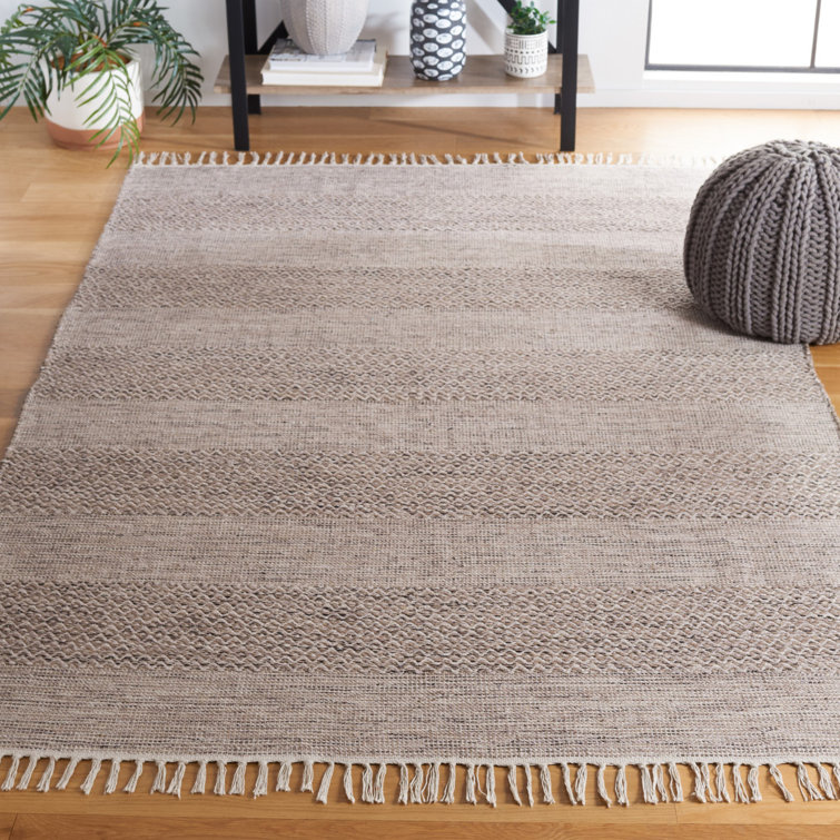Bester Hand Woven Cotton Geometric Rug