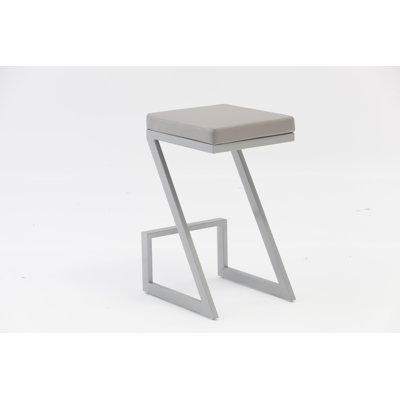 Charlebois Ellen Modern 26 Inches Counter Height Chair(Set Of 2)