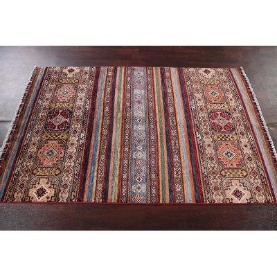 Kusiak One-of-a-Kind 3'10" X 5'11" Wool Area Rug in Multicolor