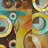 Modern Abstract Wall Decor on Metal