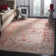 Rectangle Centennial Floral Hand-Knotted Cotton/Viscose Area Rug in Gray/Red