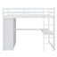 Lit mezzanine en bois avec garde-robe intégré-1450775423