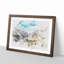 Mountain View in France - Framed Print-56915570-56915574