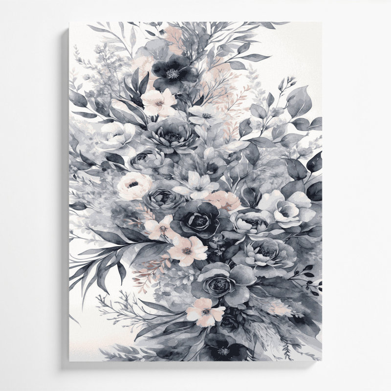 Aquarelle sur toile 92 beige, art mural, H 20 po x l 16 po