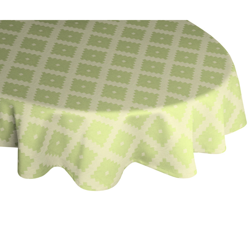 Esteban Tablecloth, 130cm W x 220cm L, Light green