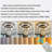 W24" Big Flower Modern LED Crystal Chandelier 3000-6000K Dimming Lighting Fixtures-1415392501