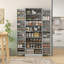 Armoire de cuisine 65 po, armoire de rangement moderne avec portes et tablettes, armoire autoportante pour la salle à manger-115734561
