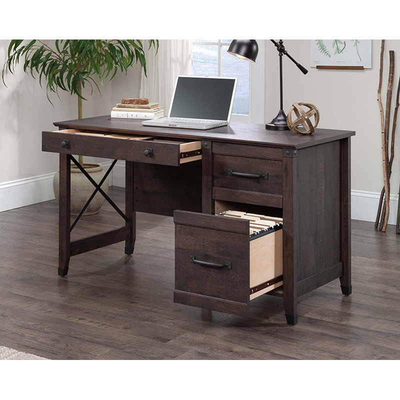 Writing Desk, Coffee Oak