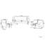 Lesse 3 Piece Velvet Standard Living Room Set-41390863
