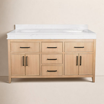 Bayla 60'' Double Bathroom Vanity