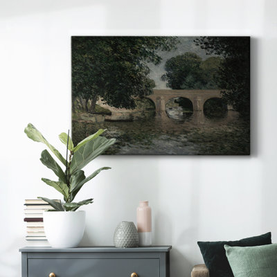 Paysage rétro - CDXLII, reproduction d'art sur toile