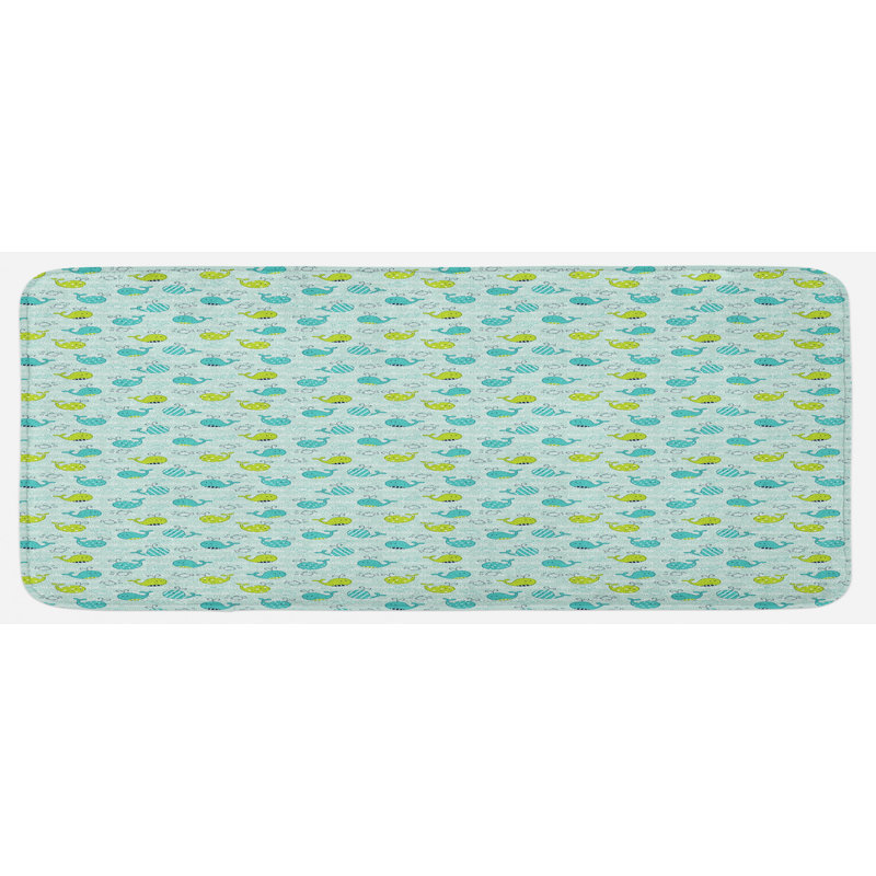 Tapis de cuisine Whale