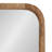 Esm Modern Wood Rounded Rectangle Pivot Mirror