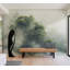 Murale paysage pelez et collez - nature brumeuse-517483537