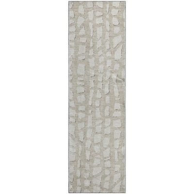 Premium Machine Washable Prisco Beige Rug