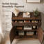 Armoire d'appoint 2 portes avec tiroir supérieur-133679217