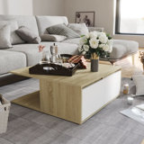 Allesandro Solid Coffee Table with Storage