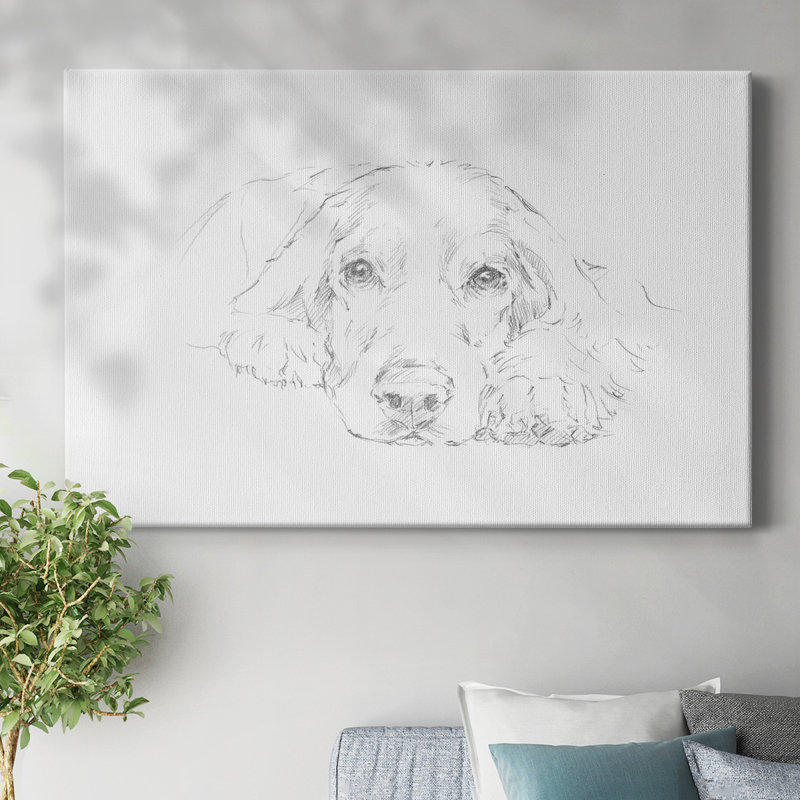 Lazy Dog II-Gallery, toile tendue