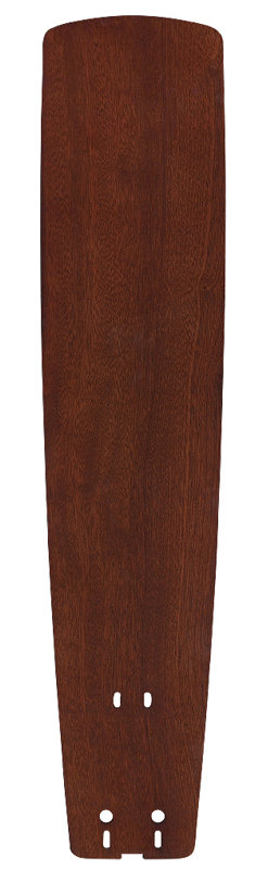 Islander 26 inch Indoor/Outdoor Ceiling Fan Standard Wood Blade Set of 5 - Teak/Mahogany, 0.25" H x 26" W x 5.6" D