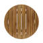 Table d'appoint rustique en bois de 16 po, finition, éléments et usure avec caractère-1420474462