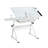 Adjustable Tempered Glass Drafting Printing Table With Chair-541430864