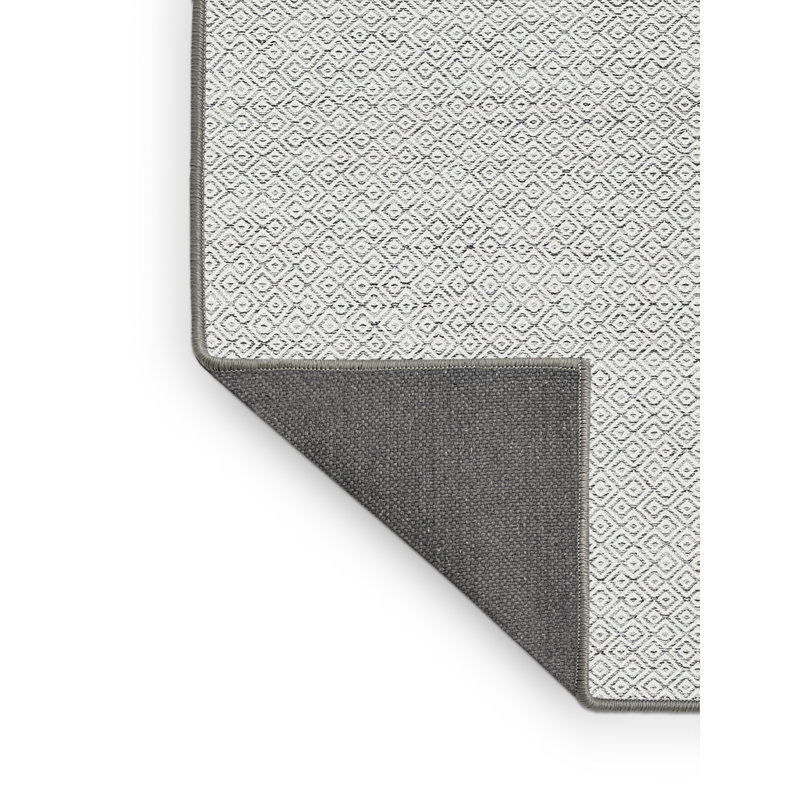Tapis gris contemporain Hussain, Rectangle 2 pi x 4 pi