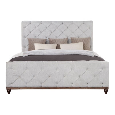 Andria Tufted Upholstered Panel Bed