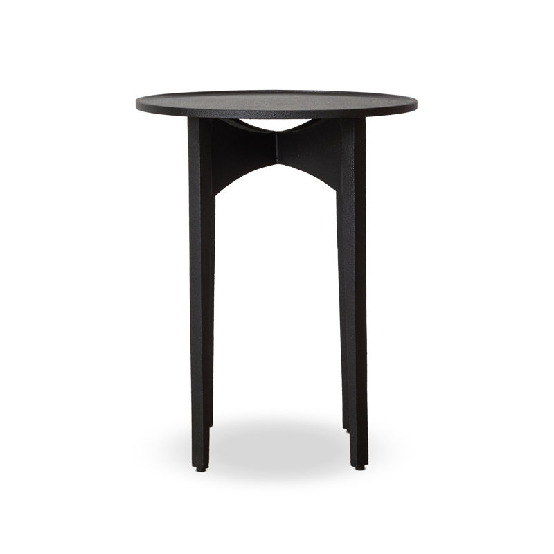 Iron Top End Table