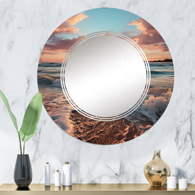 Seleukos - Miroir mural rond