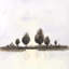 «Abstract Landscape Of Trees» sur toile-1897362163-1897362165