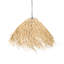 Natural Grass Solar Powered Outdoor Hanging Pendan LED Outdoor Pendant