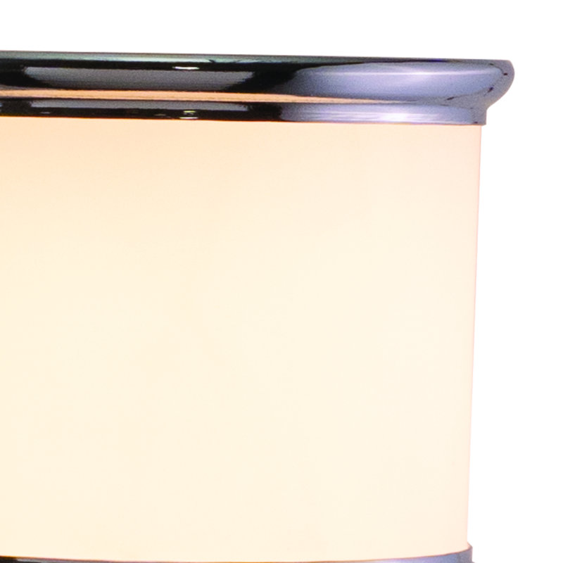 Newberry 3-Light 22.25 inch Wide Chrome Transitional Bathroom Vanity Lighting Fixture, White Frosted Opal Glass Shade, Dimmable, LED Compatible, Reversible Over the Mirror Mounted Wall Sconce