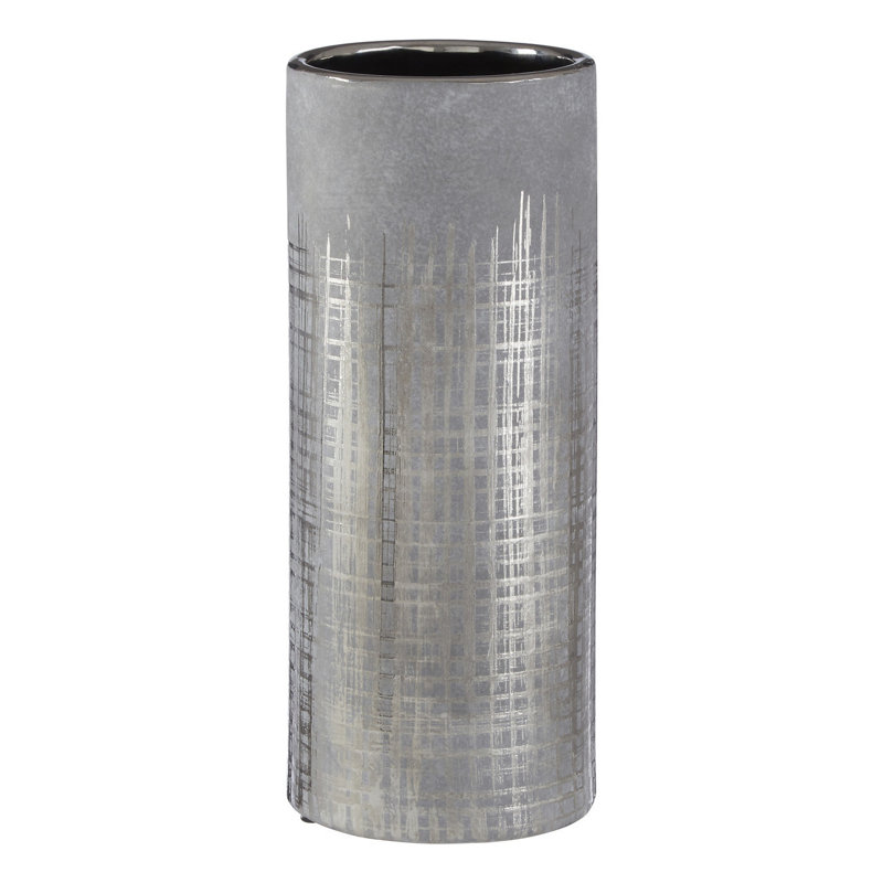 Claymore Ceramic Table Vase, 28cm H x 12cm W x 12cm D