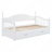 Wooden Daybed With Trundle, Extendable Daybed With Two Storage Drawers-218600886