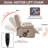 Lift Recliner Chair Heat Massage Dual Motor Infinite Position Up To 350 LBS Large Electric Power Lift Recliners With Power-Remote, Medium-Firm And Heavy Duty-997525459