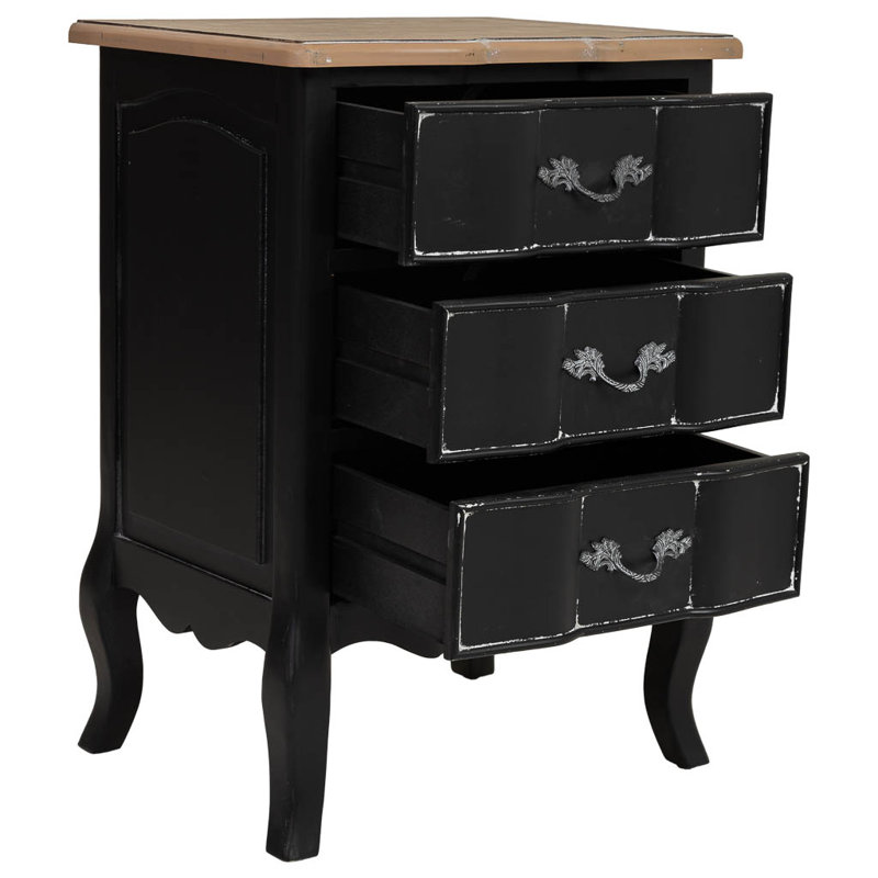 Simonton 50cm W Manufactured Wood Bedside Table