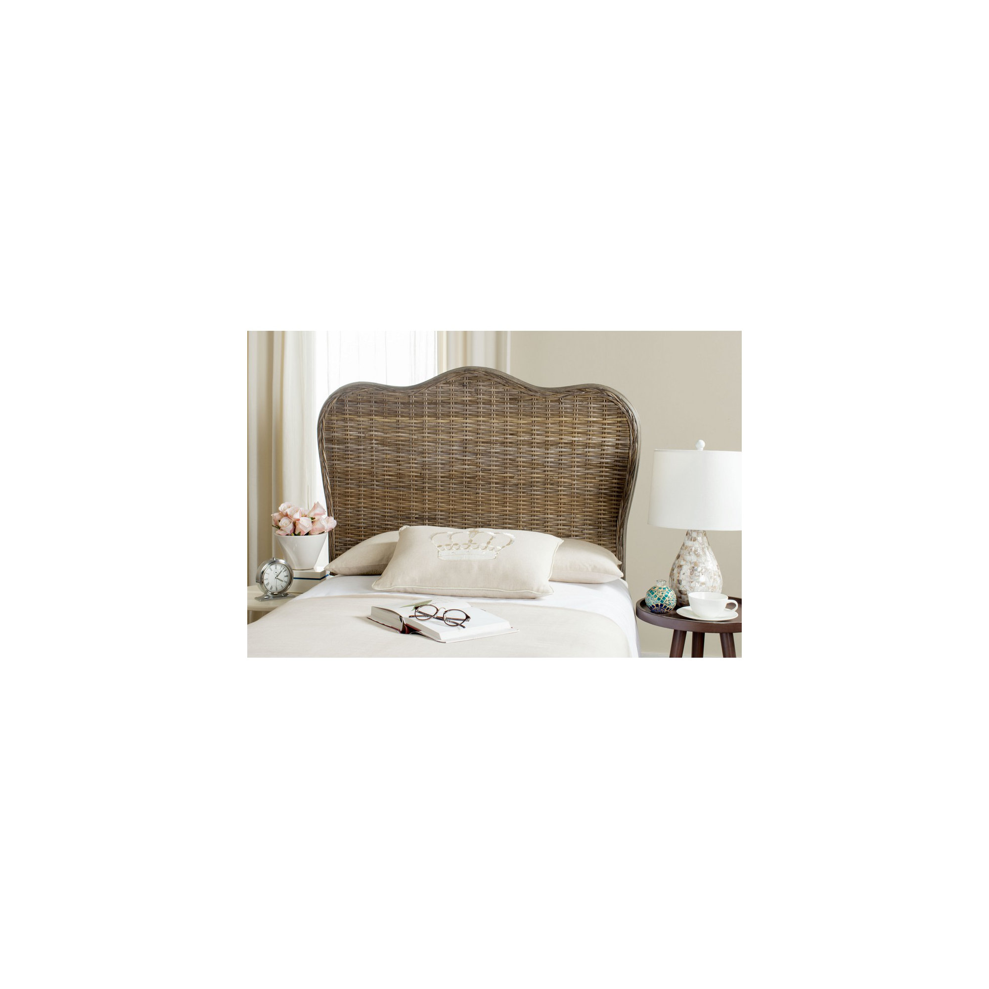 Litchford Headboard, Twin, Gray
