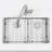 32 in. x 18 in. 16 Gauge, Stainless Steel, Brushed 60/40 Double Bowl Undermount Kitchen Sink