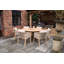 Roma 6 seater 150cm dining set