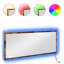 LED Bathroom Mirror Engineered Wood Washroom Wall Mirror Multi Colours-147042863