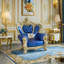 Fauteuil en cuir véritable European Luxury Villa