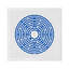 Serviettes en satin de coton Constellations Maze