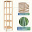 Addisynn Solid Wood Freestanding Bathroom Shelves-2102946386