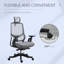Chaise de travail ergonomique en filet Arbonne