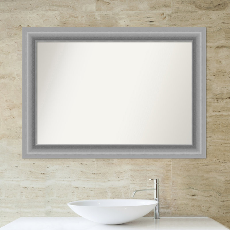 Miroir de salle de bain mural non biseauté Peak, 30 po x 42 po