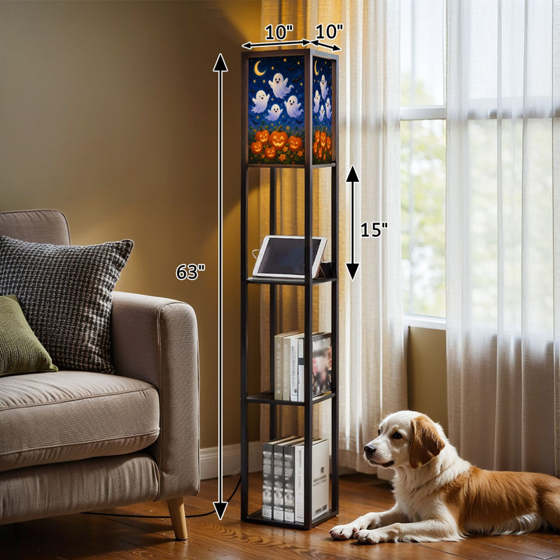 63 " Matte Column Floor Lamp