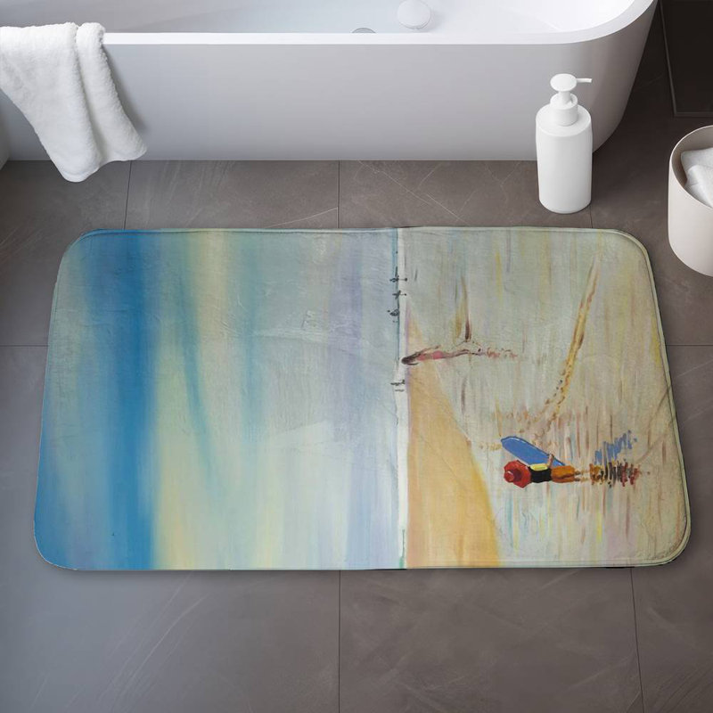 Burlin Microfiber Non-Slip Bath Mat