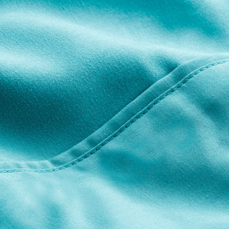 Taie d'oreiller , Turquoise, 12 taies d'oreiller standard