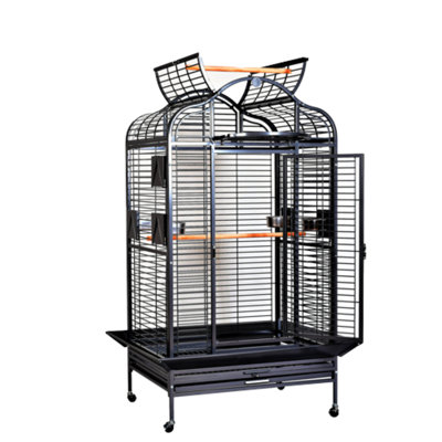 36x28 Black Majestic Series Cage by A&E